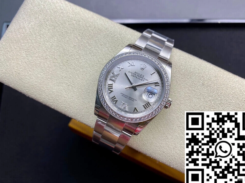 Datejust Rolex Bezel M126284RBR-0022 EW Diamond-set Factory 0524